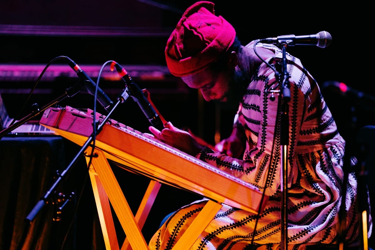 JJJJJerome Ellis performing on the hammered dulcimer - Photo by Ming Wu