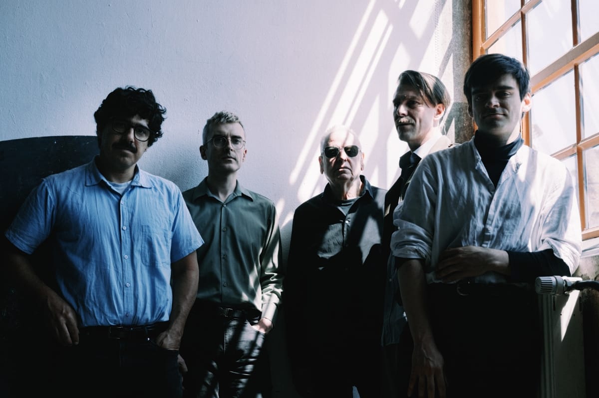 Horse Lords + Arnold Dreyblatt + Andrea Belfi. Photo by Camille Blake