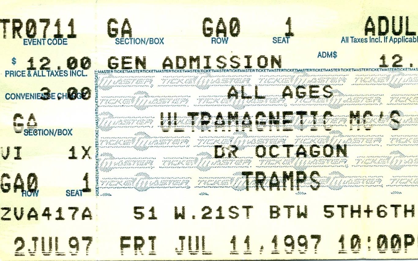 Ultramagnetic MCs / Dr Octagon, New York, NY, July 11, 1997 feature image