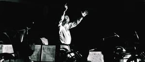 Gunther Schuller conducting - Photo courtesy NEC
